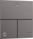 Переключатель потоков, встраиваемый, шлиф.черный хром Hansgrohe ShowerSelect Comfort E 15573340