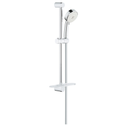Душевой гарнитур 600, 3 вида струи, с полочкой, хром Grohe Tempesta Cosmopolitan 27576002