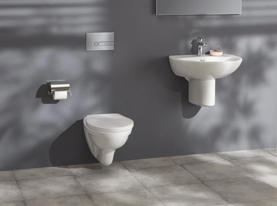 Раковина подвесная 55, белая Jacob Delafon Patio E4158-00