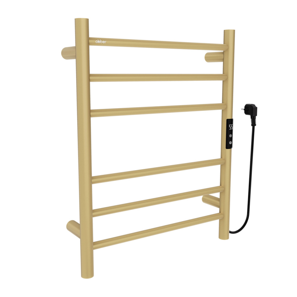 Полотенцесушитель электрический ABBER Standard AH4606G золото матовое