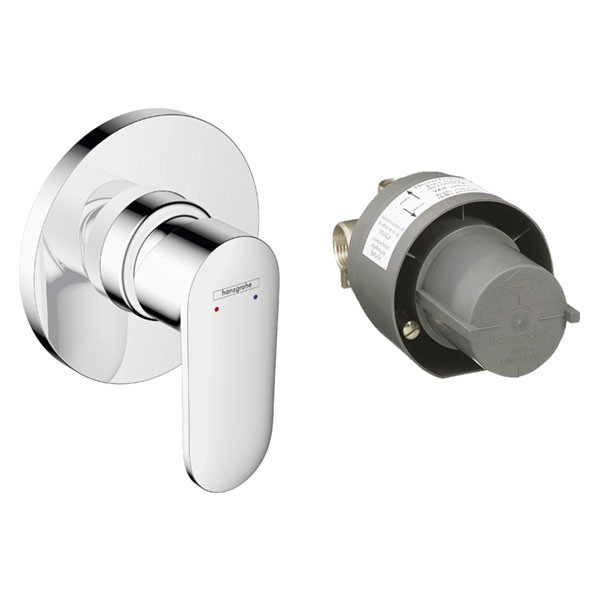 Смеситель для душа со скрытой монтажной частью, хром Hansgrohe Vernis Blend 71663000