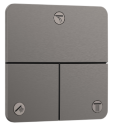Переключатель потоков, встраиваемый, шлиф.черный хром Hansgrohe ShowerSelect Comfort Q 15587340