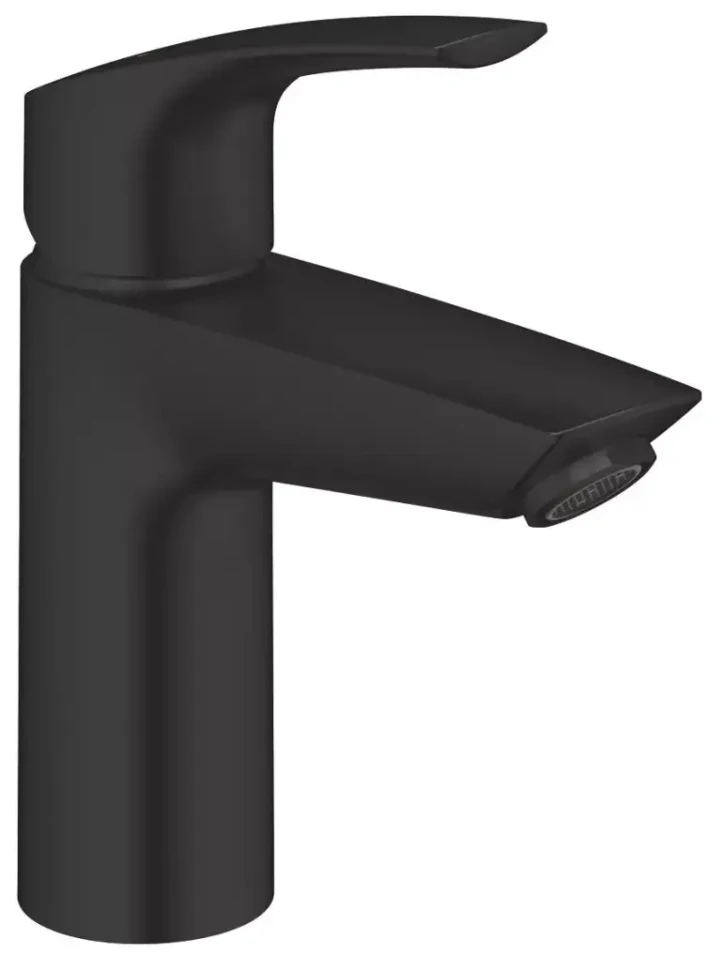 Смеситель однорычажный для раковины GROHE Eurosmart, размер S, матовый чёрный (324672433)