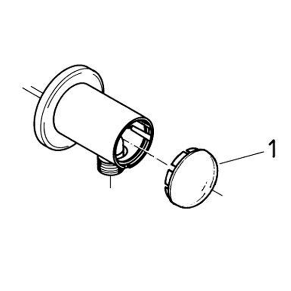 Подключение для душевого шланга, хром Grohe Relexa 28671000