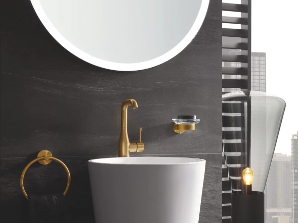 Кольцо для полотенца, холодный рассвет матовый Grohe Essentials 40365GN1