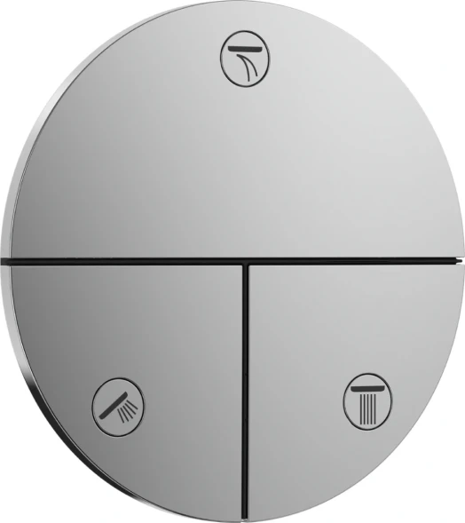 Переключатель потоков, хром Hansgrohe ShowerSelect Comfort S 15558000