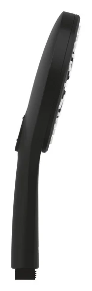 Ручной душ, 3 вида струи, черный Grohe Rainshower SmartActive 130 22127KF0
