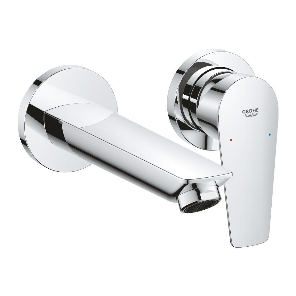 Смеситель для раковины GROHE BauEdge скрытого монтажа на 2 отверстия, в комплекте с монтажной частью, хром (20474001)