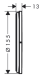 Переключатель потоков, черный Hansgrohe ShowerSelect Comfort S 15558670