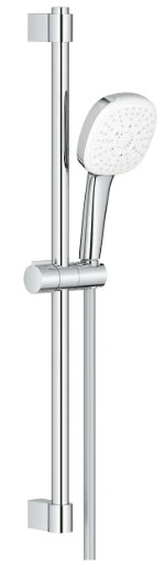 Душевой гарнитур 600, 3 вида струи, хром Grohe Tempesta Cube 110 27579003