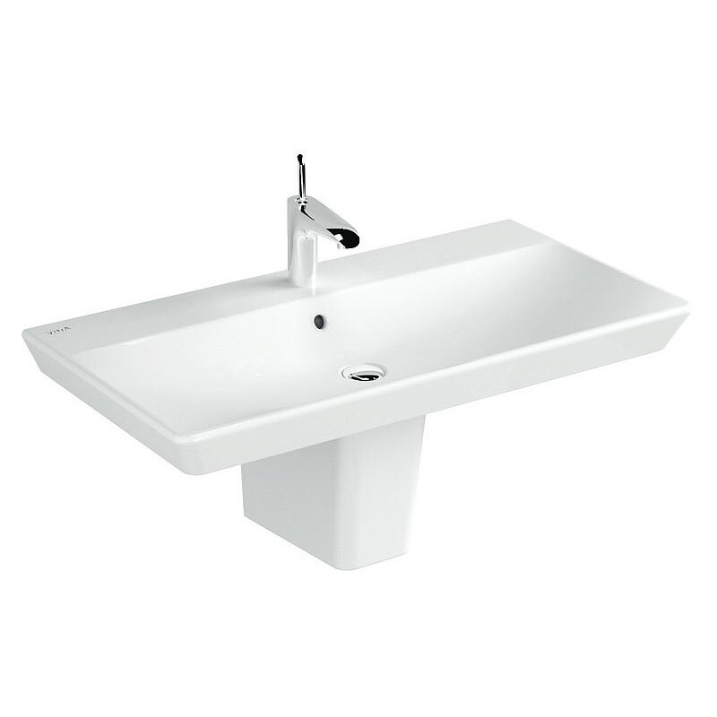 Раковина для постамента полупостамента Vitra Metropole 5664B003-0001 100х46