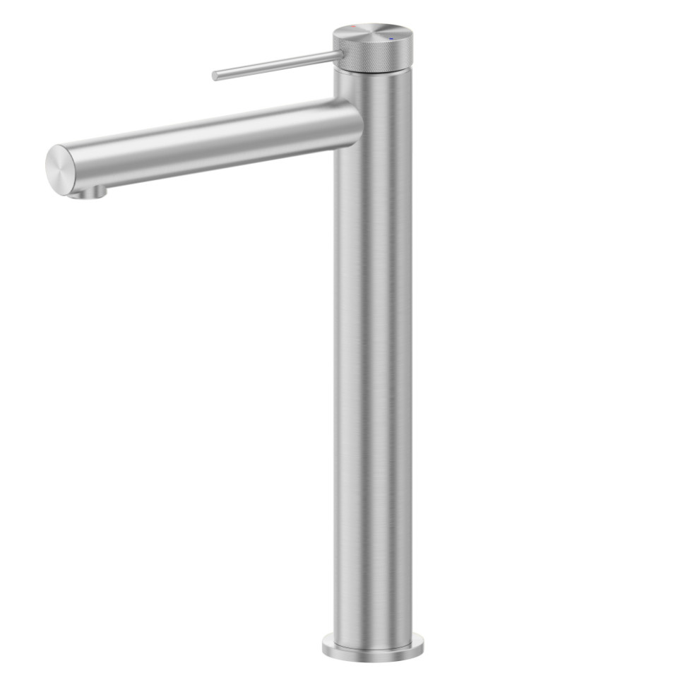 Смеситель ABBER Emotion 316 AF8811BST-L для раковины, брашированная сталь