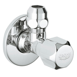 Вентиль угловой 1/2x3/8, в комплекте 10 шт, хром Grohe 2201700M