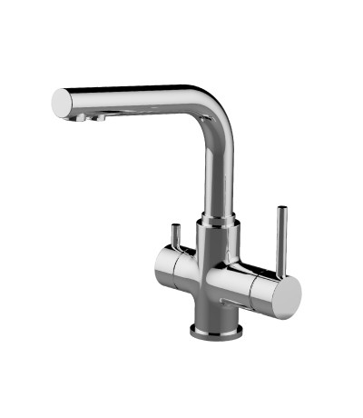LM3061C Комфорт Смеситель для кухни, с доп. подключением к фильтру для питьевой вод хром (к/к 4)