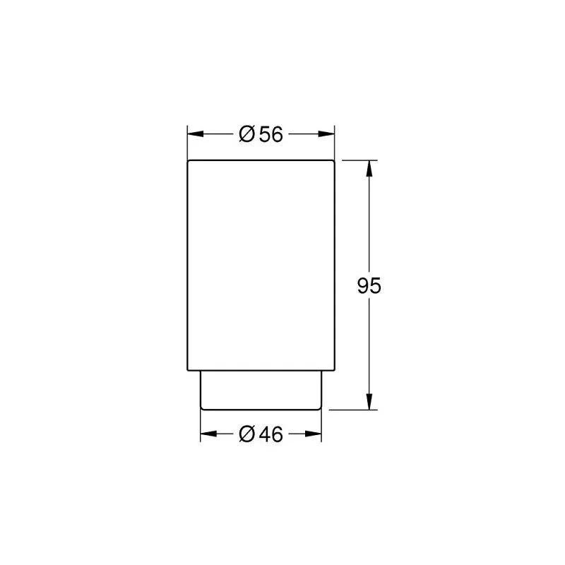 Стакан GROHE Selection, прозрачный белый (41029000)