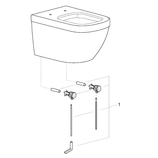 Унитаз подвесной, безободковый, альпин-белый Grohe Euro Ceramic 39328000