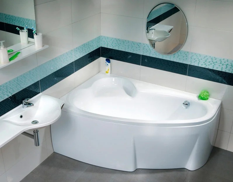 Ванна акриловая ассиметричная RAVAK ASYMMETRIC 170x110 L белая