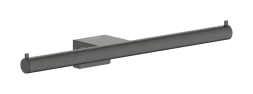 Держатель туалетной бумаги 300, шлиф.черный хром Hansgrohe AddStoris S 41768340