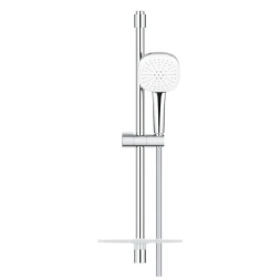 Душевой гарнитур 600, с полочкой, 2 вида струи, хром Grohe Tempesta Cube 110 26907003