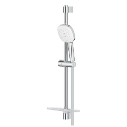 Душевой гарнитур 600, с полочкой, 2 вида струи, хром Grohe Tempesta Cube 110 26907003