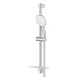 Душевой гарнитур 600, с полочкой, 2 вида струи, хром Grohe Tempesta Cube 110 26907003