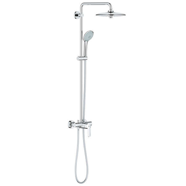 Душевая система со смесителем GROHE Euphoria 260 Верх душ, ручной душ Euphoria 110, шланг 1750 мм