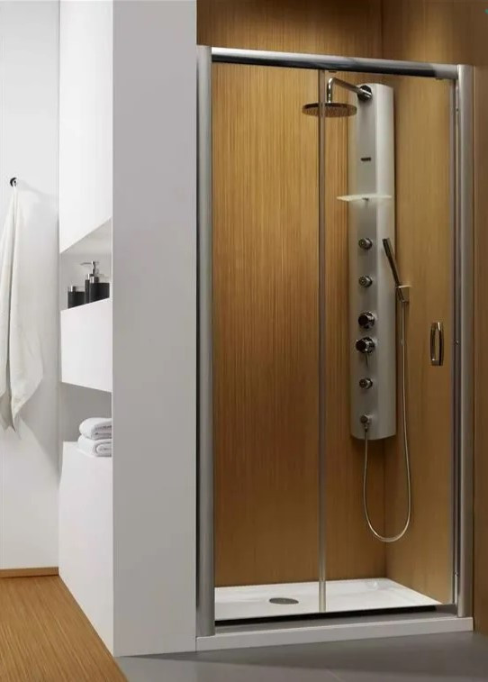 Душевая дверь 1000х1900, прозрачное стекло, хром Radaway PREMIUM PLUS DWJ 33303-01-01N