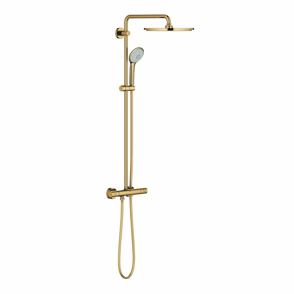 Душевая система с термостатом для душа, холодный рассвет матовый Grohe Euphoria XXL 310 26075GN0