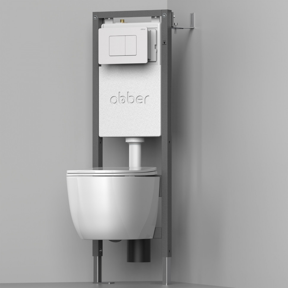 Инсталляция ABBER AC0110 для подвесного унитаза узкая
