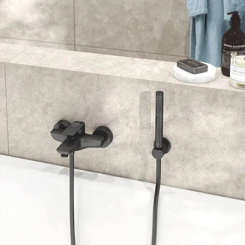 Смеситель для ванны, черный Kludi Pureamp;Style 406813975