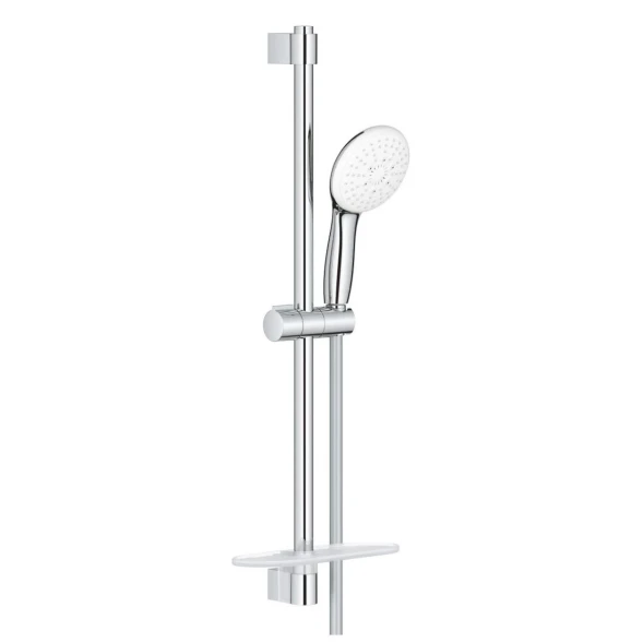 Душевой гарнитур 600, с полочкой, 3 вида струи, хром Grohe Tempesta 110 27927003