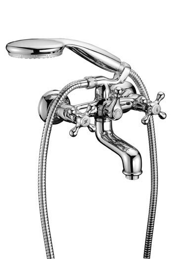 LM2102C Стандарт Смеситель для ванны с коротким изливом , хром