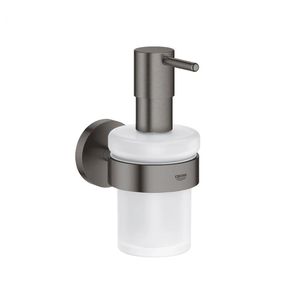 Дозатор жидкого мыла,темный графит матовый Grohe Essentials 40394AL1