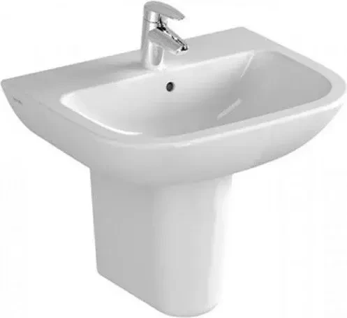 Раковина для постамента полупостамента Vitra 5502B003-0001 S20 55_44 прямоугольная