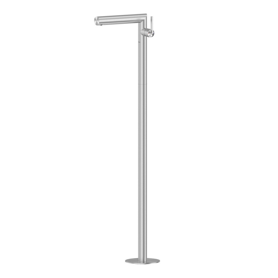 Смеситель ABBER Perfekte 316 AF8A40BST напольный для раковины, брашированная сталь