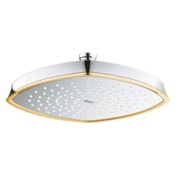 Верхний душ 221x221, хром/золото Grohe Grandera 27974IG0