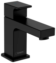 Вентиль для раковины 70, без смешивания, черный Hansgrohe Vernis Shape 71592670
