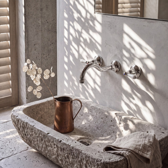 Смеситель ABBER Aurelius AF8K121 для раковины скрытого монтажа, хром