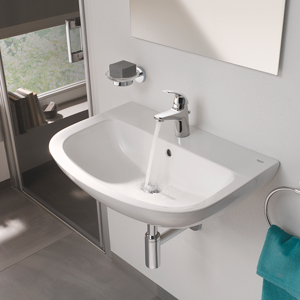 Смеситель для раковины с донным клапаном GROHE BauFlow 23751000