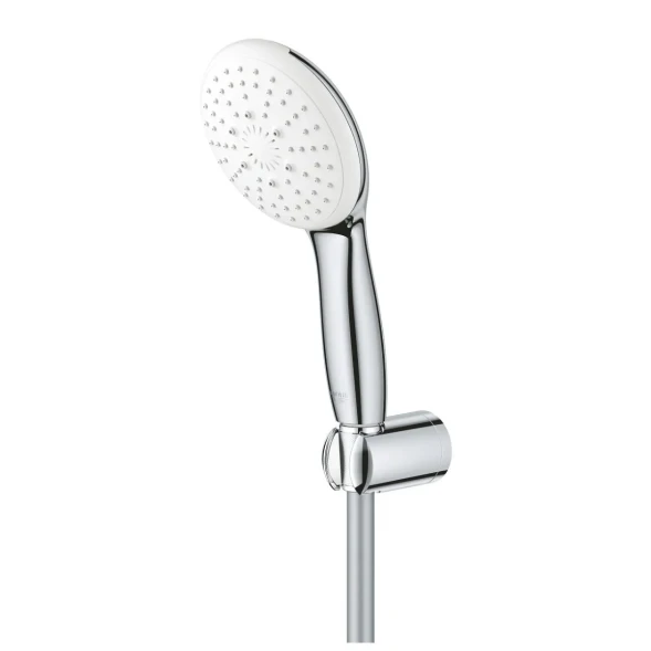 Ручной душ с держателем и шлангом, 3 вида струи, хром Grohe Tempesta 110 27849003