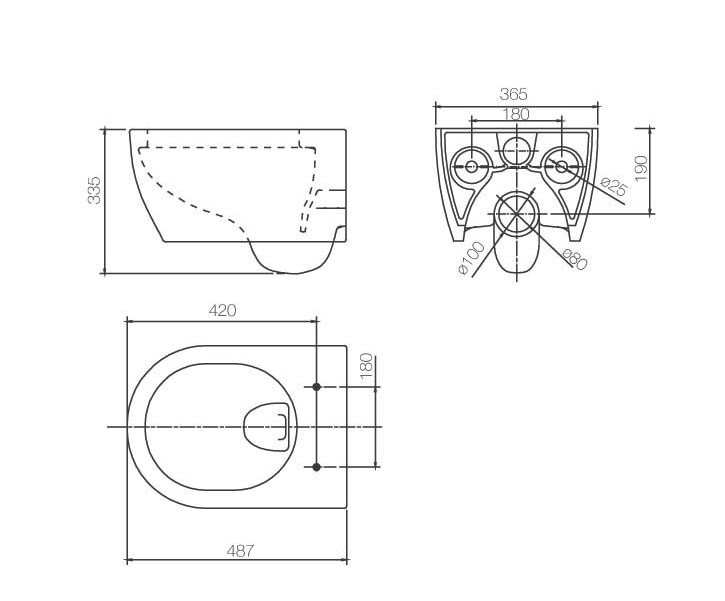 Акриловая ванна ABBER AB9249-1.6 белая