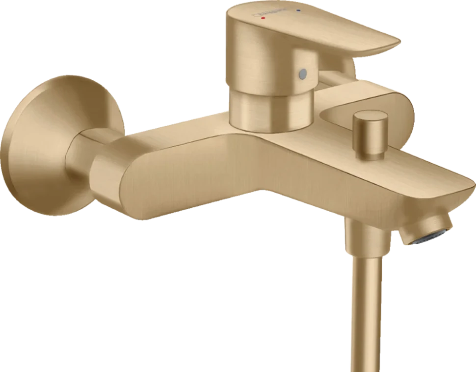 Смеситель для ванны, шлифованная бронза Hansgrohe Talis New E 71740140