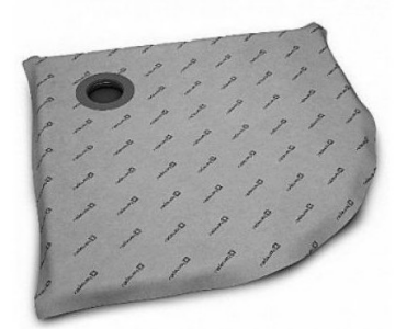 Душевая плита 990x990 с компактным трапом Radaway 5AK1010