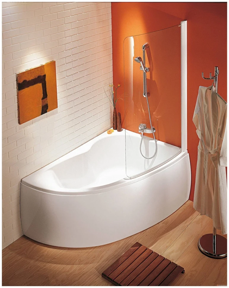 Ванна ассиметричная 170х105 правая, акрил Jacob Delafon Micromega Duo E60220RU-00