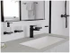 Дозатор жидкого мыла с держателем, шлифованный черный хром Hansgrohe AddStoris 41745340