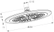 Верхний душ 250, хром Kludi Freshline 6751105-00