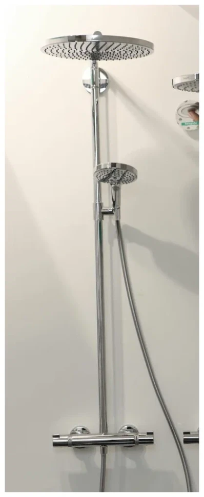 Душевая система с термостатом для душа, хром Hansgrohe Raindance Select S Showerpipe 300 27133000