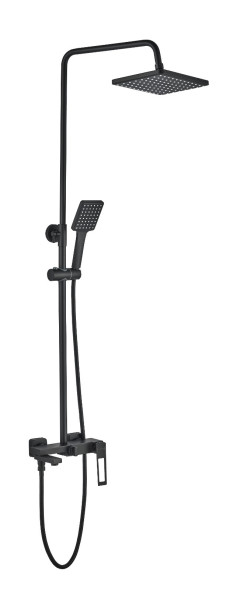 Стойка душевая со смесителем HAIBA HB24817-7 черный