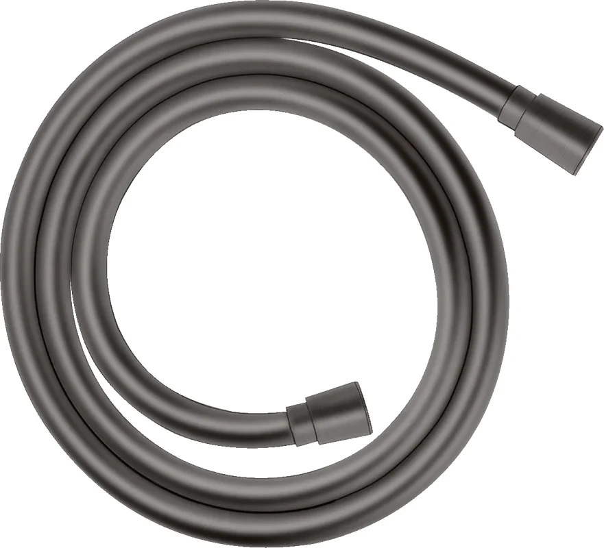 Душевой шланг 1250, шлиф.черный хром Hansgrohe Isiflex 28272340