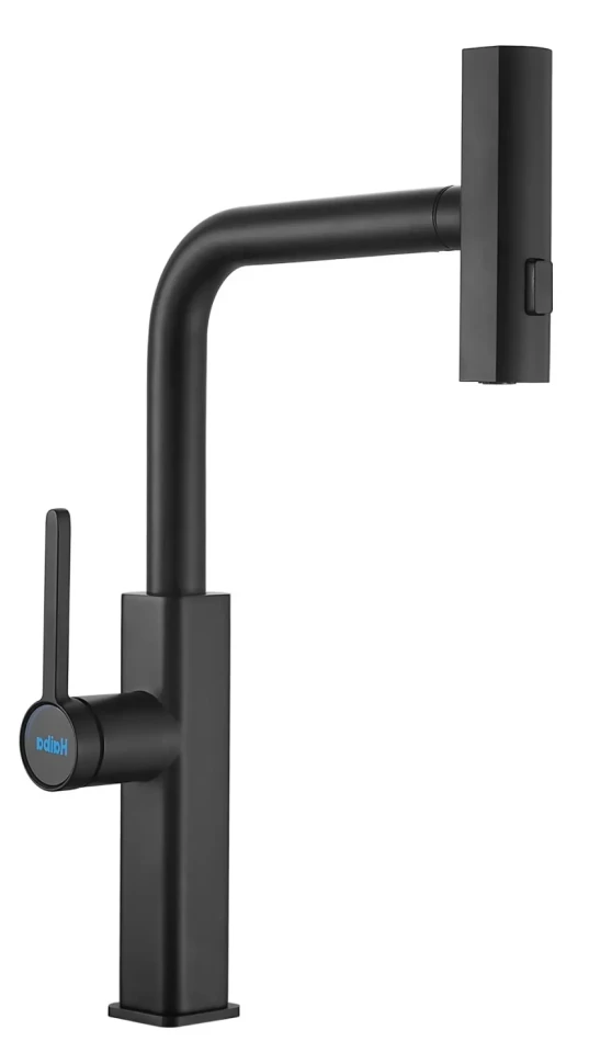 Смеситель для кухни, черный ESKO Lagos Black LG06B